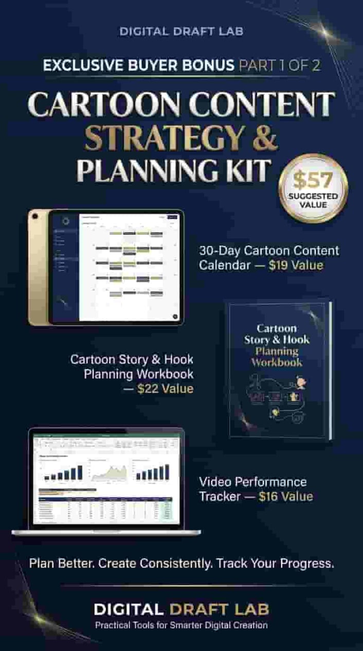 Viral Cartoon Video Creator AI - Outreach Toolkit Bonus 1